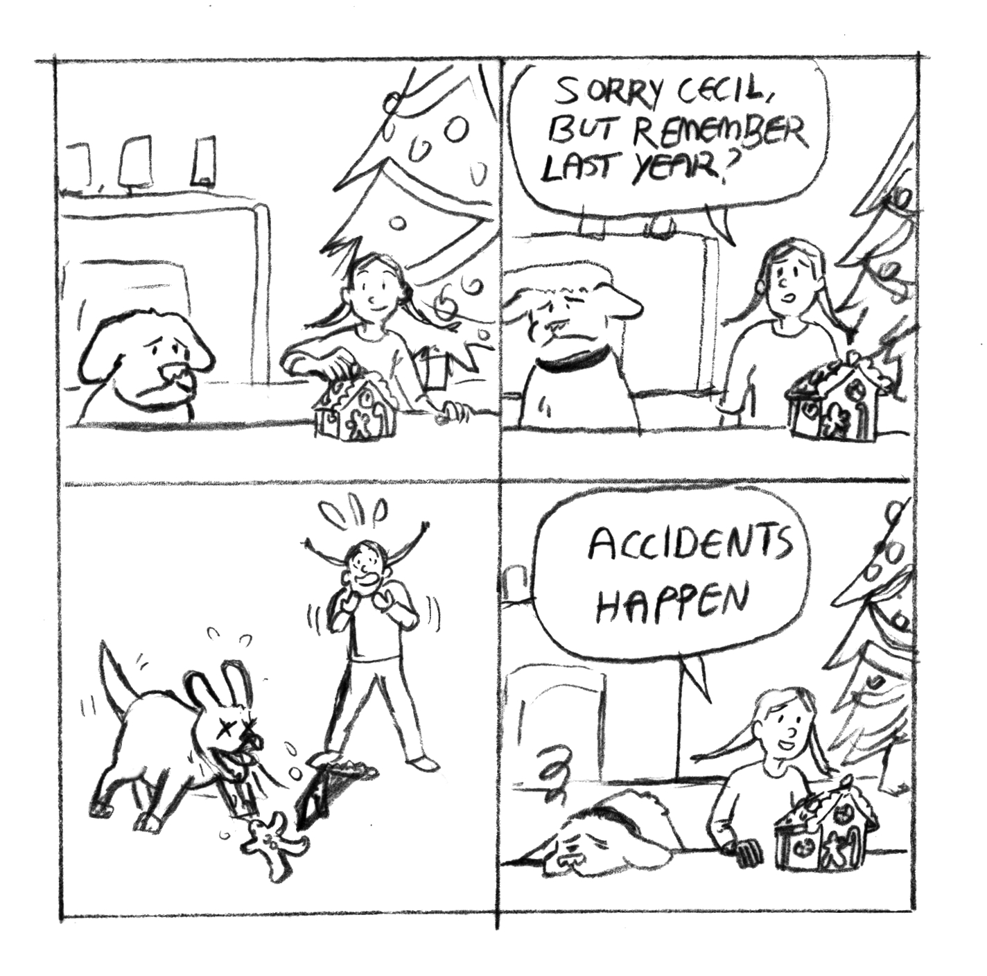 Suzy and Cecil - Holiday Strips - Page 1